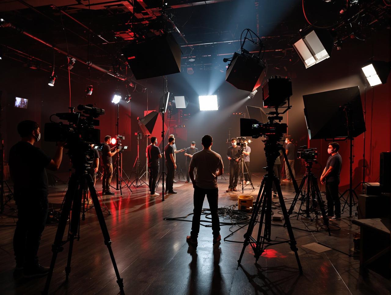 神秘电影制作现场