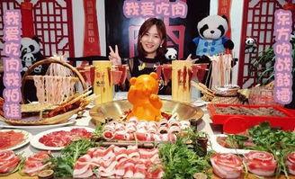 网红大胃王彤彤,网红食量惊人引关注